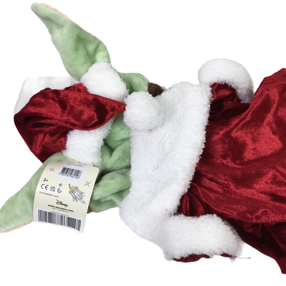 Build A Bear Mandalorian the Child Christmas Baby Yoda Grogu NEW WITH TAG - Picture 6 of 6